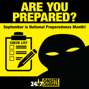 Be Prepared!