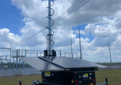 Mobile Surveillance Tower - S-Series | Solar-Powered CCTV Trailer for Construction Sites, Parking Lots, and Rapid Deployment Security. Smart CCTV Tower providing Portable Surveillance, Security, and Monitoring Solutions.