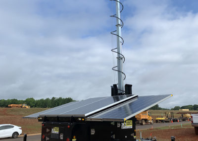 Mobile Surveillance Tower - S-Series | Solar-Powered CCTV Trailer for Construction Sites, Parking Lots, and Rapid Deployment Security. Smart CCTV Tower providing Portable Surveillance, Security, and Monitoring Solutions.