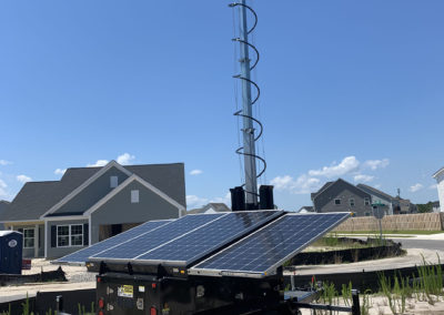 Mobile Surveillance Tower - S-Series | Solar-Powered CCTV Trailer for Construction Sites, Parking Lots, and Rapid Deployment Security. Smart CCTV Tower providing Portable Surveillance, Security, and Monitoring Solutions.