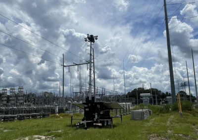 Mobile Surveillance Tower - S-Series | Solar-Powered CCTV Trailer for Construction Sites, Parking Lots, and Rapid Deployment Security. Smart CCTV Tower providing Portable Surveillance, Security, and Monitoring Solutions.